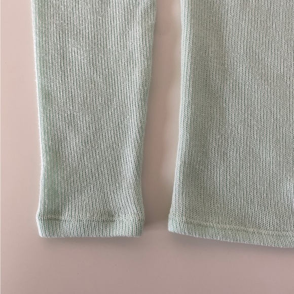 PINK Victoria’s Secret Low Back Pullover Sweater Mint Green - Picture 5 of 7